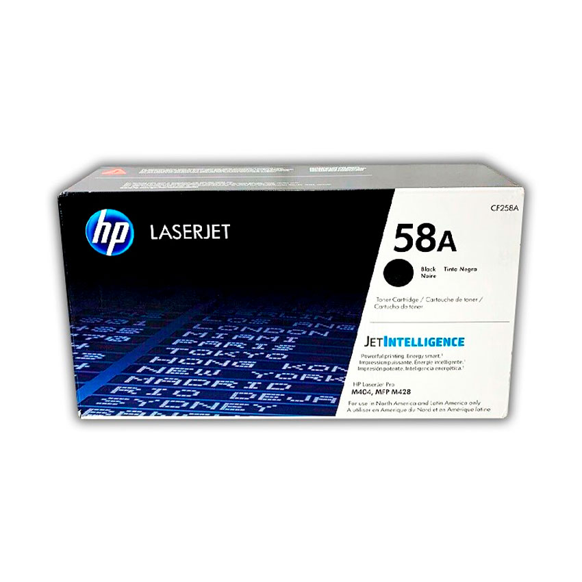 TÓNER ORIGINAL HP 58A CF258A NEGRO PARA LASERJET PRO M404 / M428 - 2