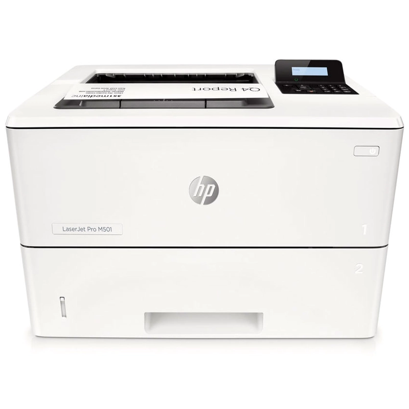 IMPRESORA HP LASERJET PRO M501DN – MONOCROMÁTICA, DOBLE CARA AUTOMÁTICA, RED GIGABIT - 1