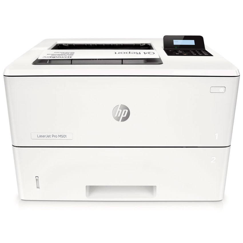 IMPRESORA HP LASERJET PRO M501DN – MONOCROMÁTICA, DOBLE CARA AUTOMÁTICA, RED GIGABIT - 1