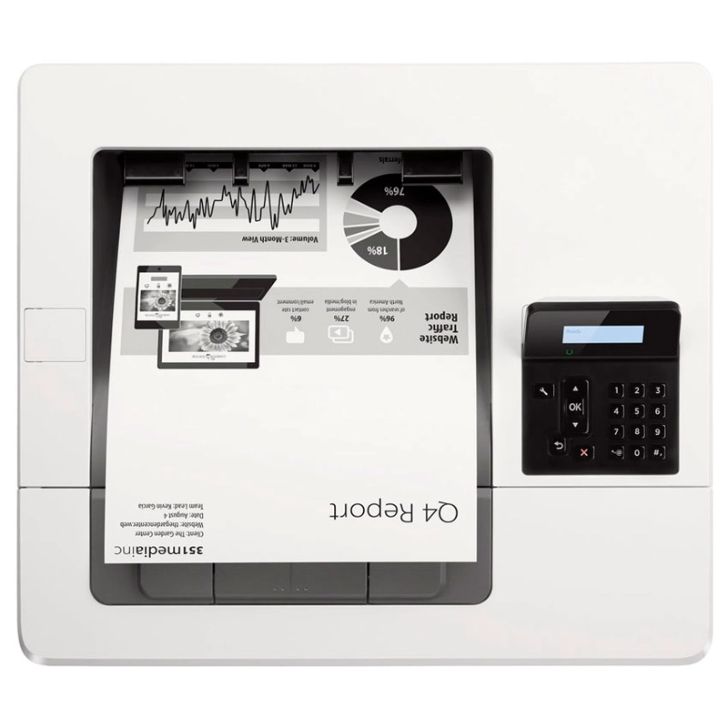 IMPRESORA HP LASERJET PRO M501DN – MONOCROMÁTICA, DOBLE CARA AUTOMÁTICA, RED GIGABIT - 4