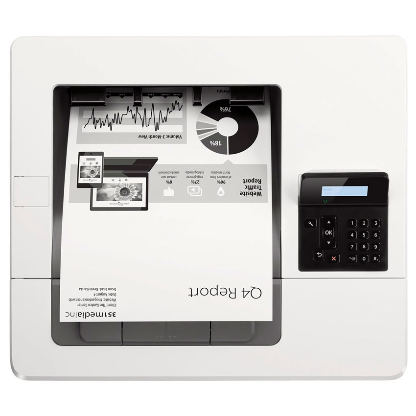 IMPRESORA HP LASERJET PRO M501DN – MONOCROMÁTICA, DOBLE CARA AUTOMÁTICA, RED GIGABIT - 4