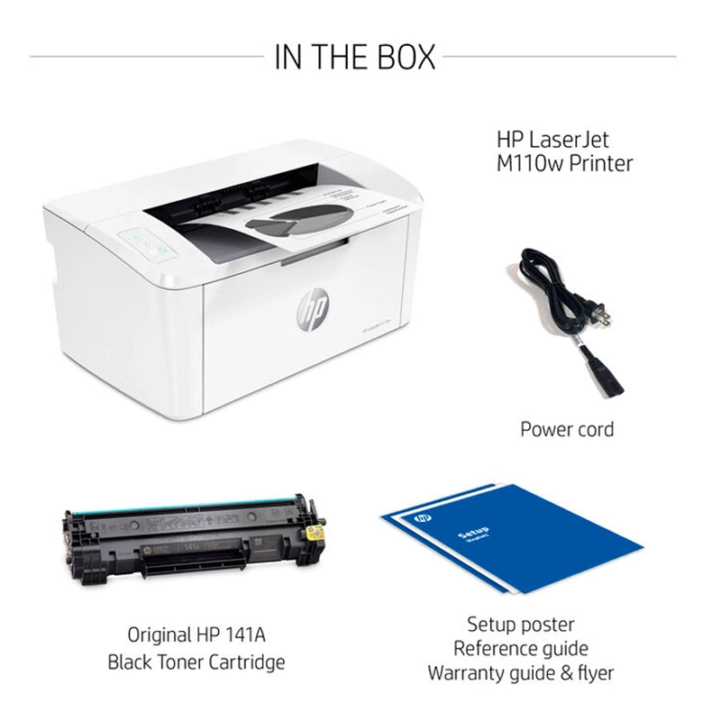IMPRESORA LASER LASERJET M111W HP MONOCROMATICA CON WIFI - 8