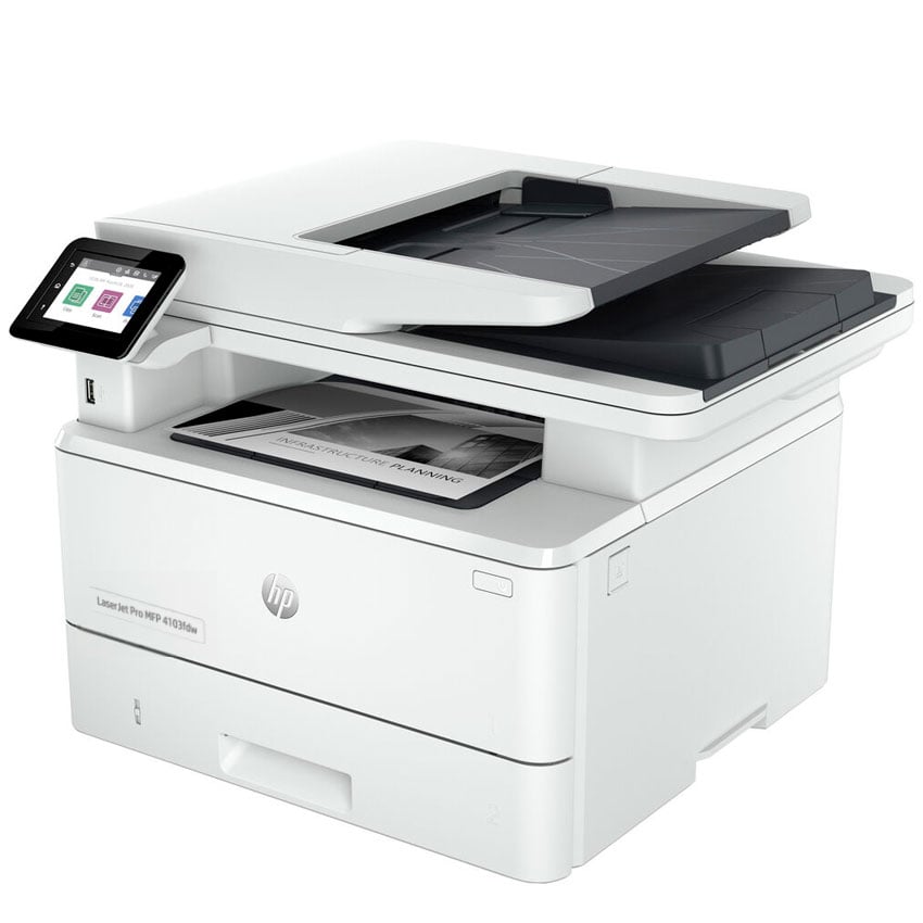 IMPRESORA HP LASERJET PRO MFP 4103FDW LASER WI-FI DÚPLEX - 3
