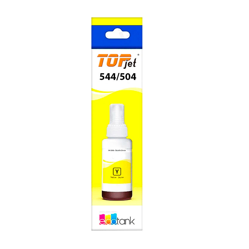 KIT 4 TINTAS TOP JET 504/544 P/EPSON L1250 L3110 L3210 L3250 - 4