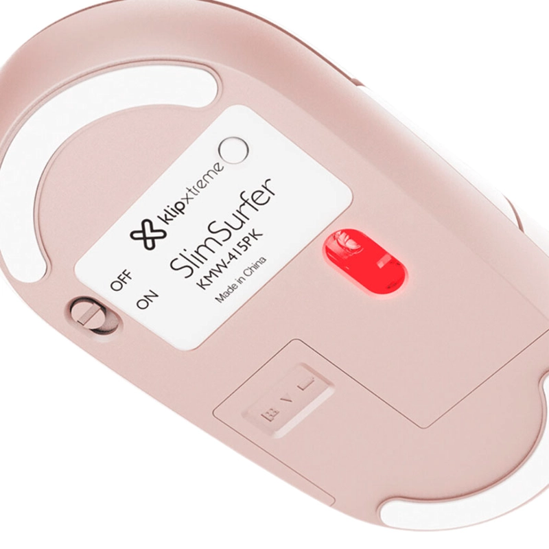 MOUSE KLIP XTREME KMW-415PK SLIM WIRELESS ROSA - 2