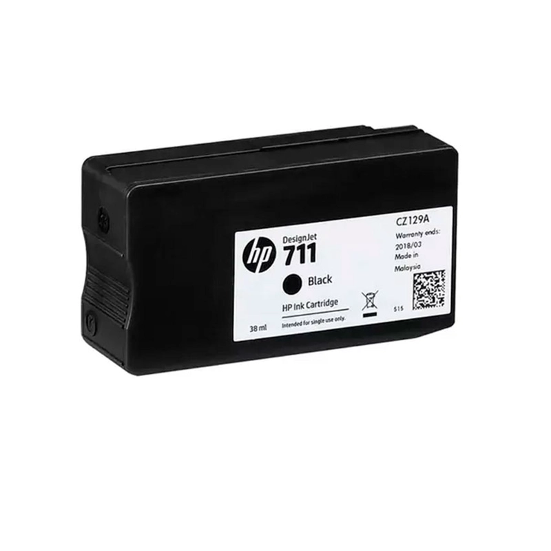 TINTA HP 711 CZ129A COLOR NEGRO 38ML - ORIGINAL - 2