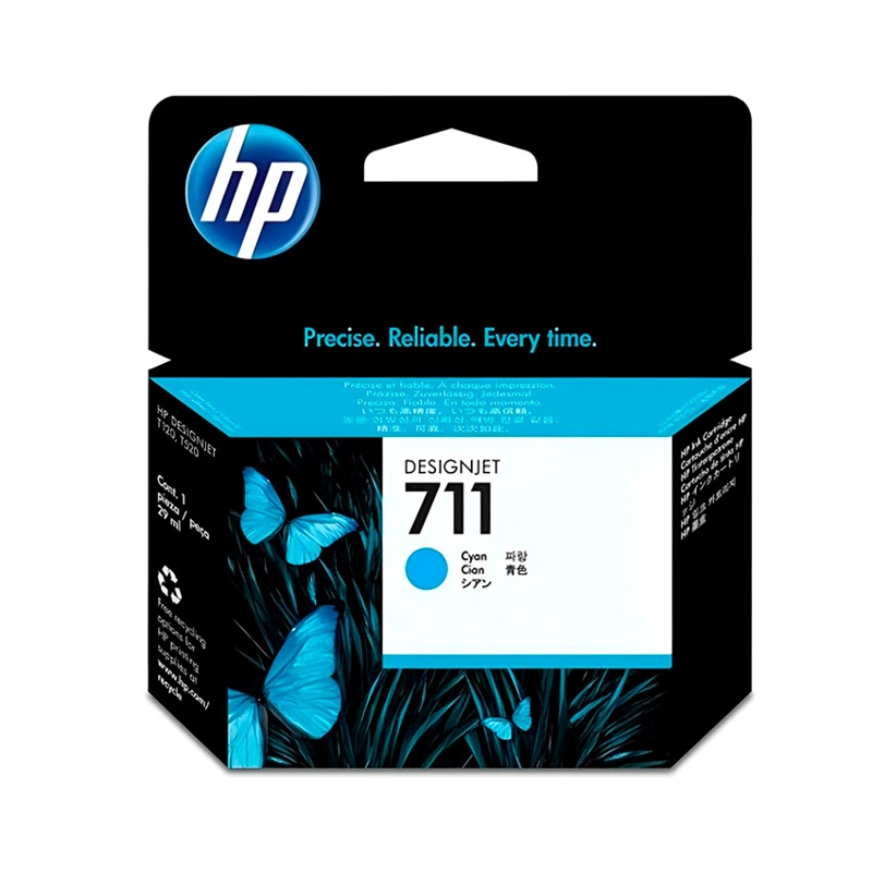 CARTUCHO DE TINTA HP 711 CIAN ORIGINAL CZ130A - 1