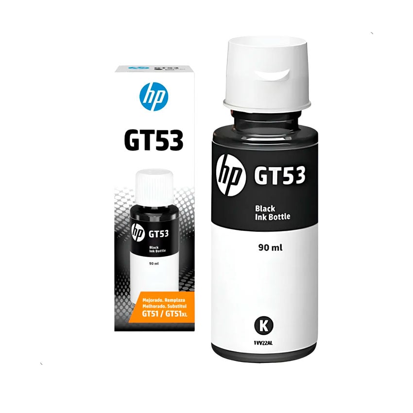 TINTA HP GT53 NEGRA 90 ML – BOTELLA 1VV22AL - 1