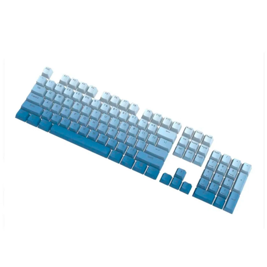 KEYCAPS REDRAGON GRADIENT PBT SP A134 BLUE | JUEGO 104 TECLAS PBT - 1