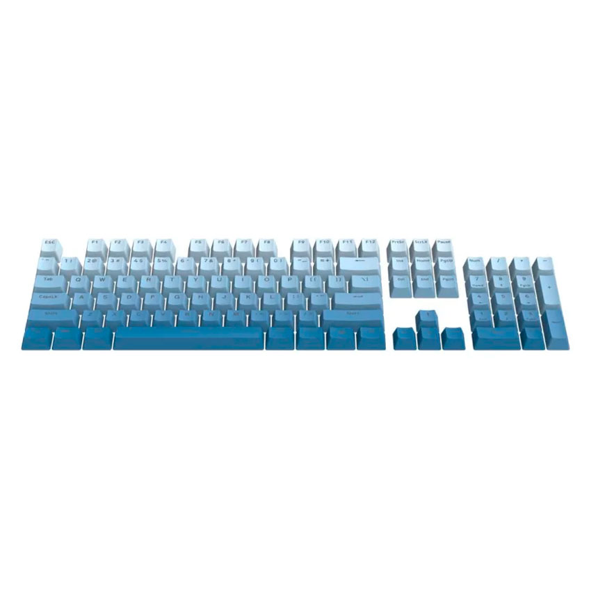 KEYCAPS REDRAGON GRADIENT PBT SP A134 BLUE | JUEGO 104 TECLAS PBT - 2