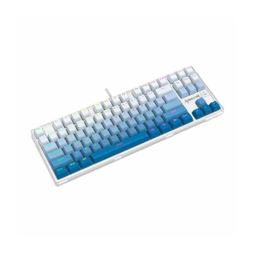 KEYCAPS REDRAGON GRADIENT PBT SP A134 BLUE | JUEGO 104 TECLAS PBT - 4