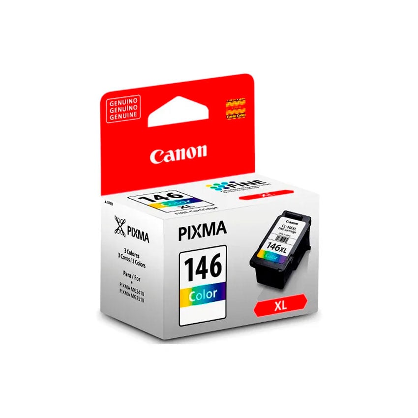 CARTUCHO DE TINTA CANON CL-146XL COLOR - 1