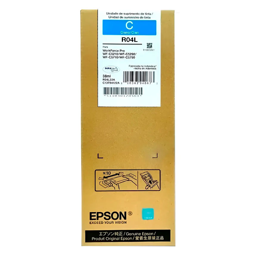 TINTA EPSON T941220-AL WF-C5210/ 5290/ 5710/5790 (R04L) CYAN - 2