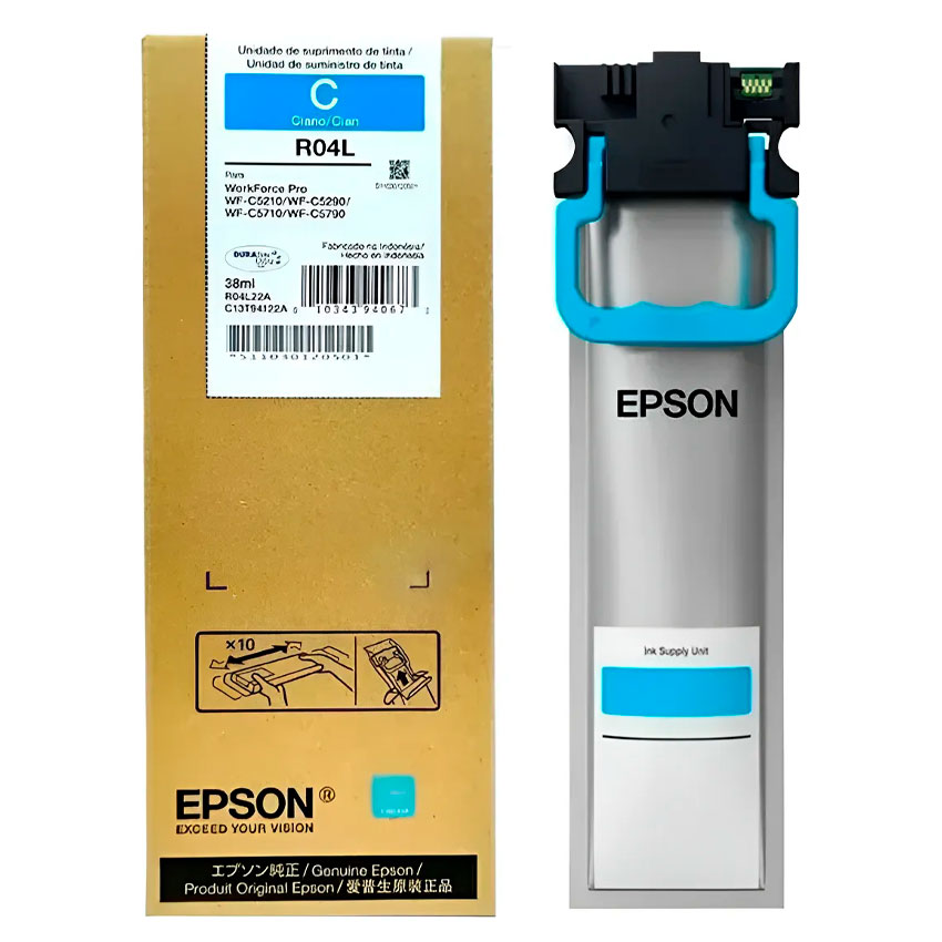 TINTA EPSON T941220-AL WF-C5210/ 5290/ 5710/5790 (R04L) CYAN - 3