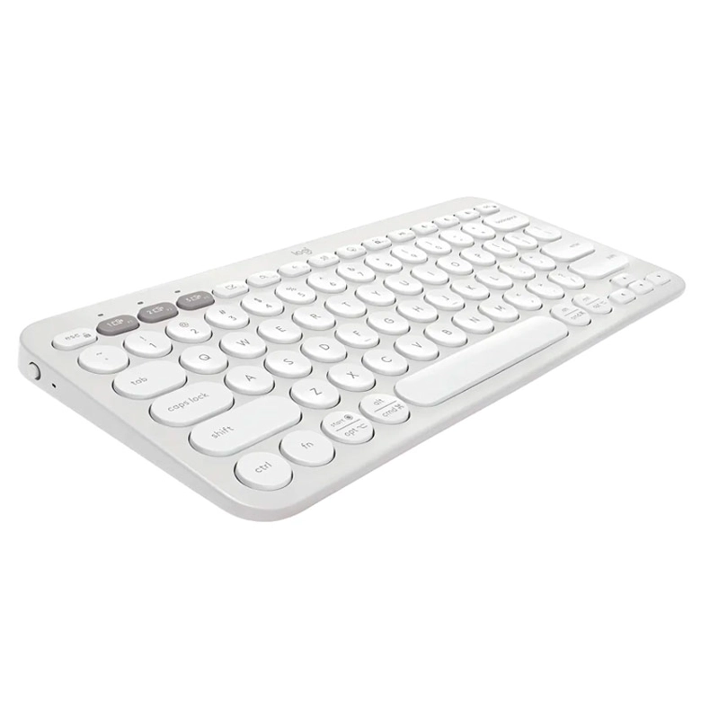 TECLADO LOGITECH PEBBLE 2 K380S BLUETOOTH/WIRELESS BLANCO - 1