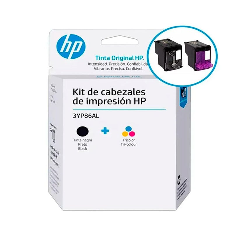 CABEZAL HP 3YP86AL (GT) – BLACK / TRICOLOR - 1