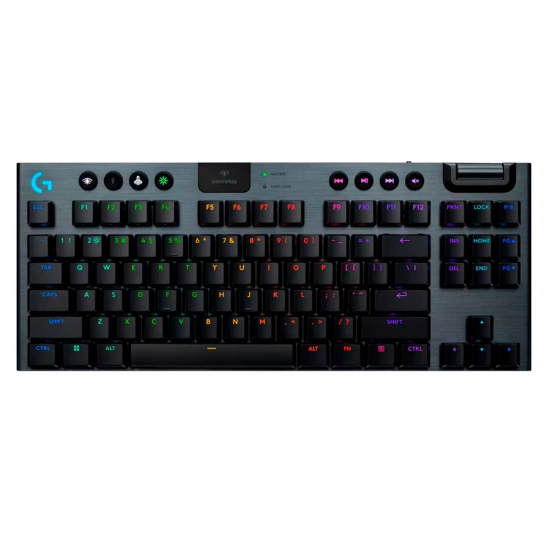 TECLADO LOGITECH G915 X TKL LIGHTSPEED  WIRELESS  BLACK - 4