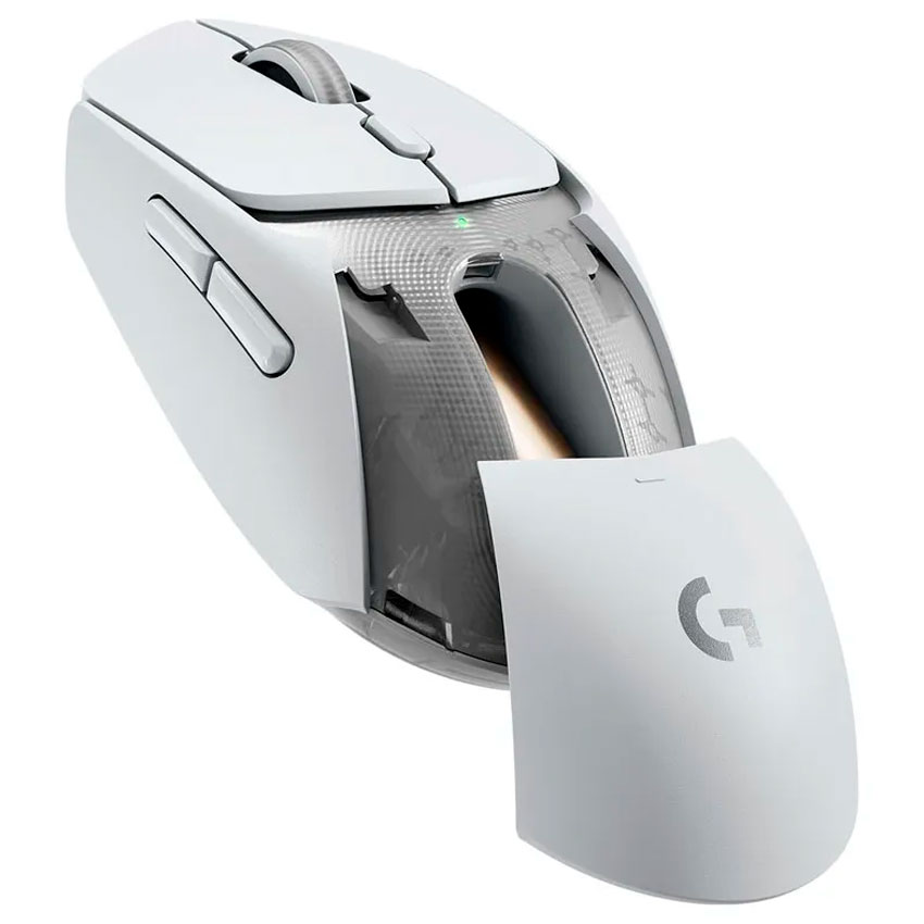 MOUSE LOGITECH G309 LIGHTSPEED WIRELESS/BT 25K DPI WHITE - 5