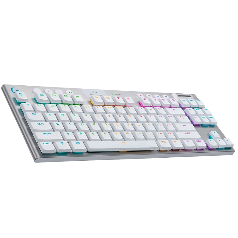TECLADO LOGITECH G915 X TKL LIGHTSPEED  WIRELESS  WHITE - 4