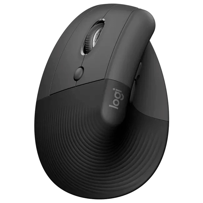 MOUSE LOGITECH LIFT VERTICAL ZURDO WIRELESS/BT BLACK - 1