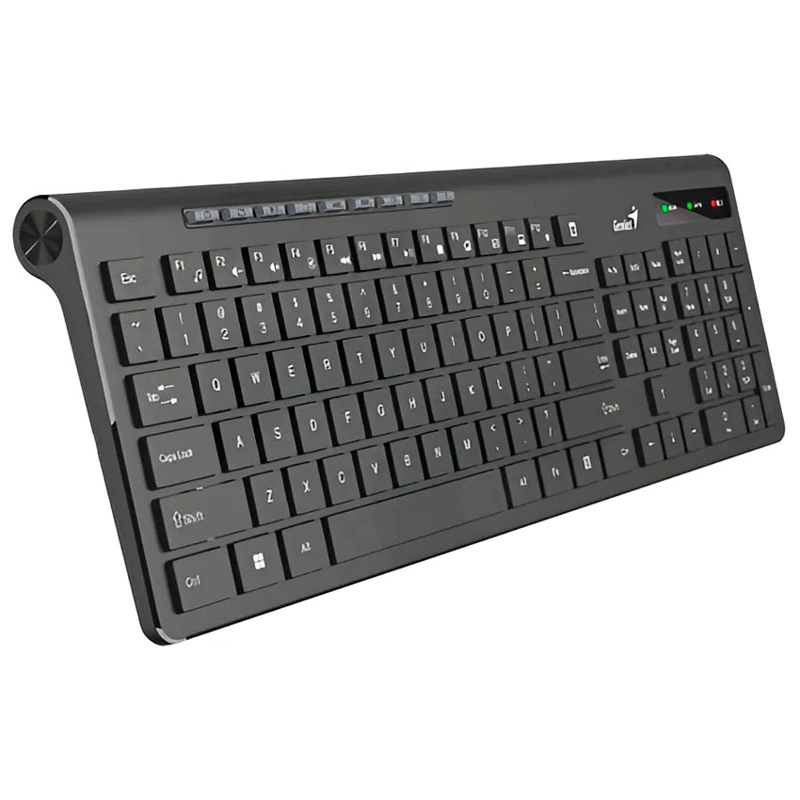 TECLADO GENIUS SLIMSTAR 7230 WIRELESS AI COPILOT - NEGRO - 3