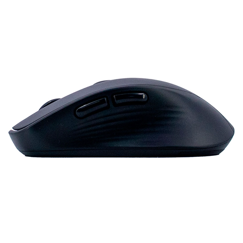 MOUSE INALÁMBRICO TEROS TE-1228S, 6 BOTONES, RECEPTOR USB, NEGRO - 2