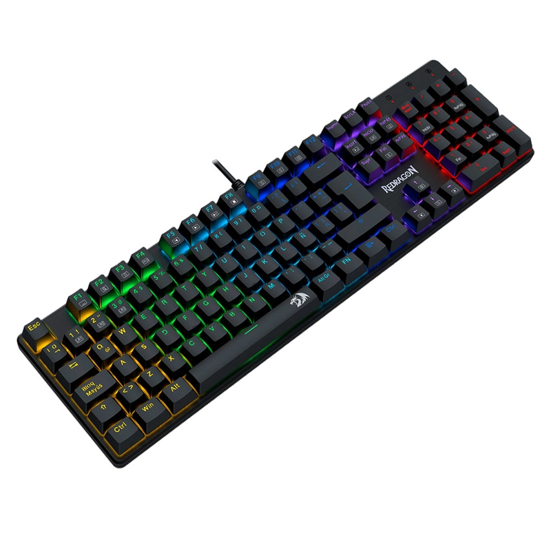 TECLADO REDRAGON SINDRI K671 CABLEADO ESPAÑOL - RED SWITCH - 3
