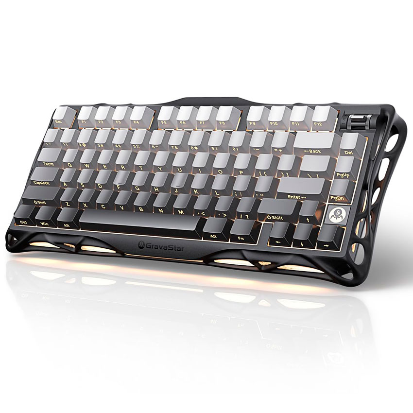 TECLADO GRAVASTAR MERCURY K1 INALAMBICO INGLES GRADIENT BLACK - 1