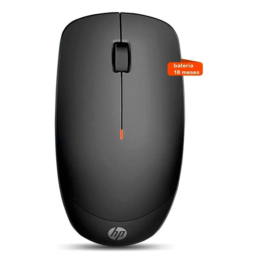 MOUSE HP 235 SLIM INALÁMBRICO USB NEGRO 1600 DPI CON RECEPTOR USB - 1