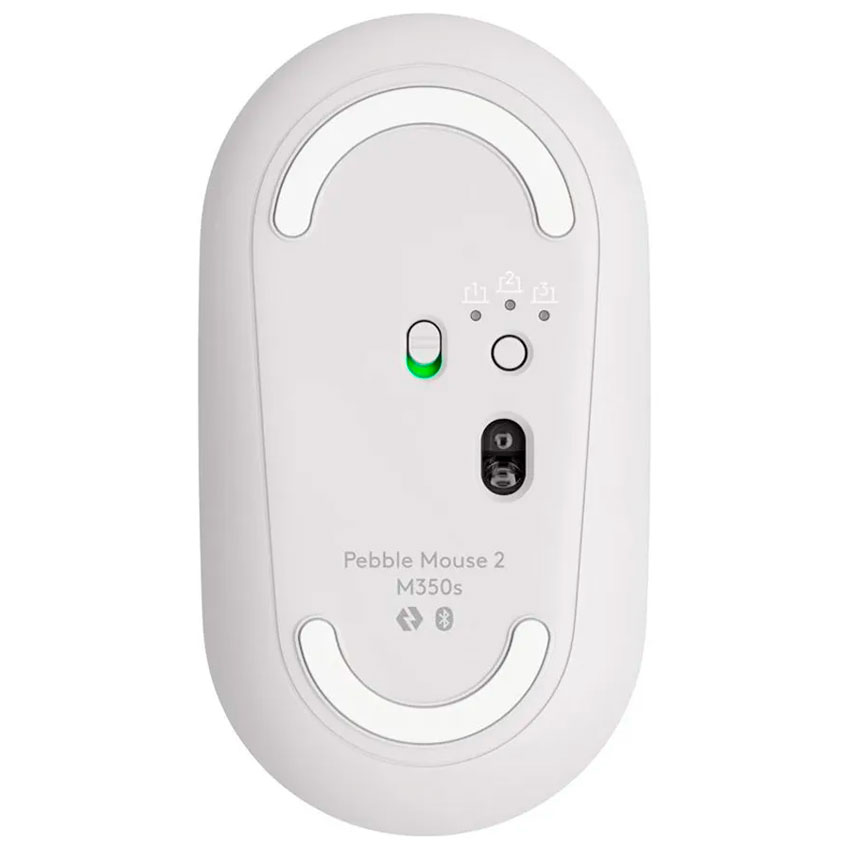 MOUSE LOGITECH PEBBLE 2 M350S BLUETOOTH/WIRELESS BLANCO - 4