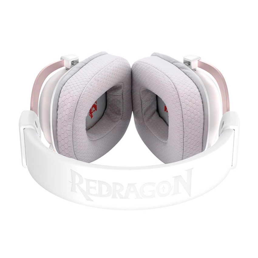 AURICULARES REDRAGON ZEUS PRO RGB H510-WL WIRELESS WHITE - 3