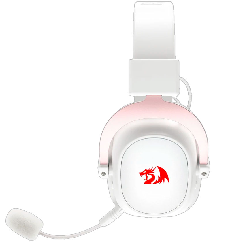AURICULARES REDRAGON ZEUS PRO RGB H510-WL WIRELESS WHITE - 5