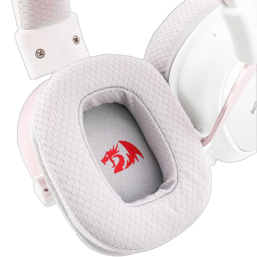 AURICULARES REDRAGON ZEUS PRO RGB H510-WL WIRELESS WHITE - 6