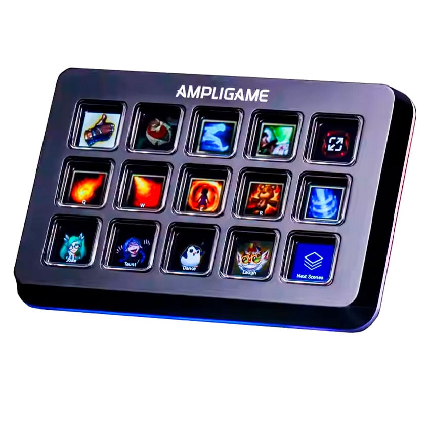 STREAM DECK FIFINE D6 - 15 KEYS - NEGRO - 4