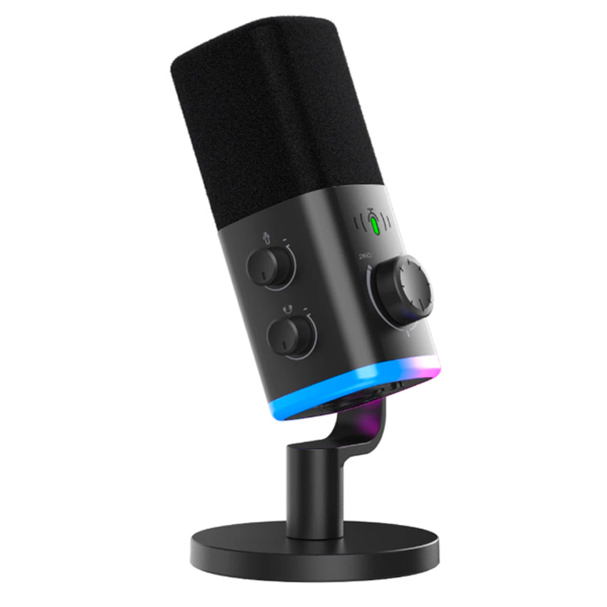 MICRÓFONO DINÁMICO USB/XLR FIFINE AMPLIGAME AM9 CON RGB - 3