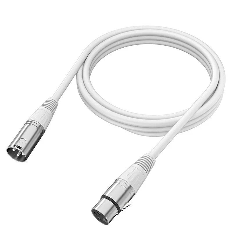 CABLE FIFINE L9C W XLR 1.8M BLANCO - 1