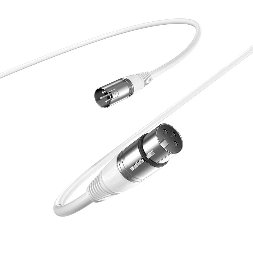 CABLE FIFINE L9C W XLR 1.8M BLANCO - 4