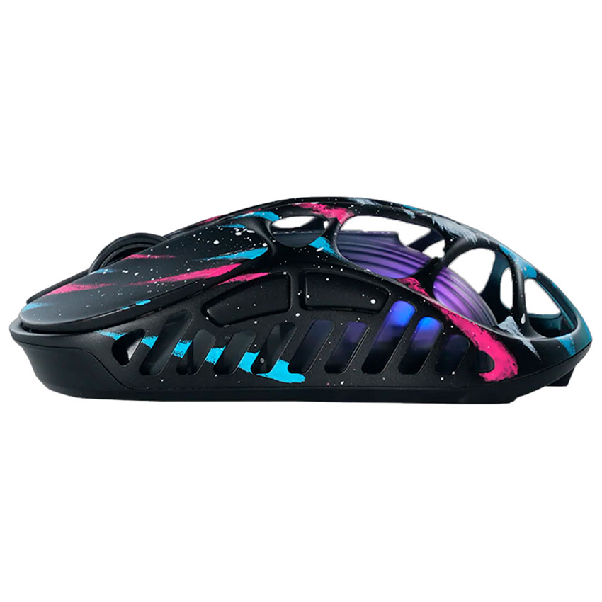 MOUSE GRAVASTAR MERCURY XPRO INALÁMBRICO 8K DONGLE NEON GRAFFITI EDICIÓN ESPECIAL - 4