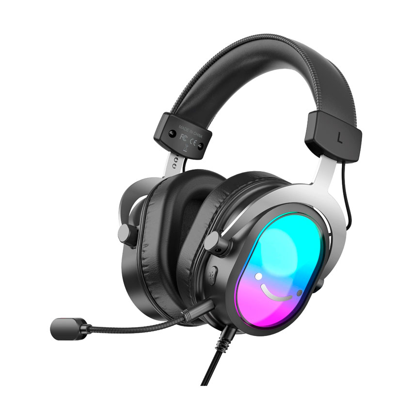 AURICULARES GAMING FIFINE AMPLIGAME H16 NEGRO CON MICRÓFONO - 3