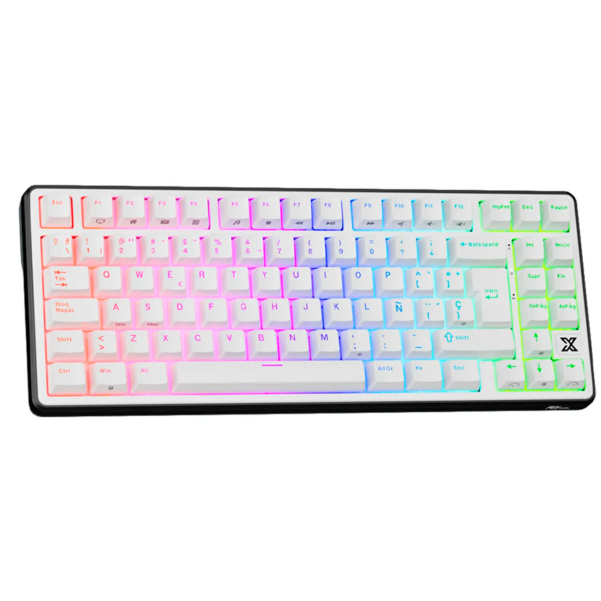 TECLADO ROYAL KLUDGE RK X87 CABLEADO BLACK NIGHT - CREAMY SWITCH - 4