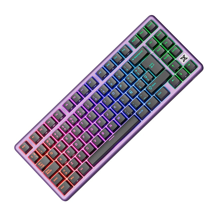 TECLADO ROYAL KLUDGE RK X87 CABLEADO BLACKBERRY MOUSSE - CREAMY SWITCH - 2