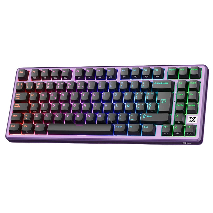 TECLADO ROYAL KLUDGE RK X87 CABLEADO BLACKBERRY MOUSSE - CREAMY SWITCH - 3