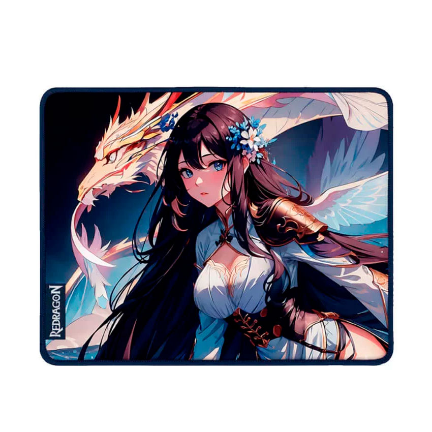 MOUSE PAD REDRAGON P046-S ANIME BLUE GAMING 360 X 260 MM - 1