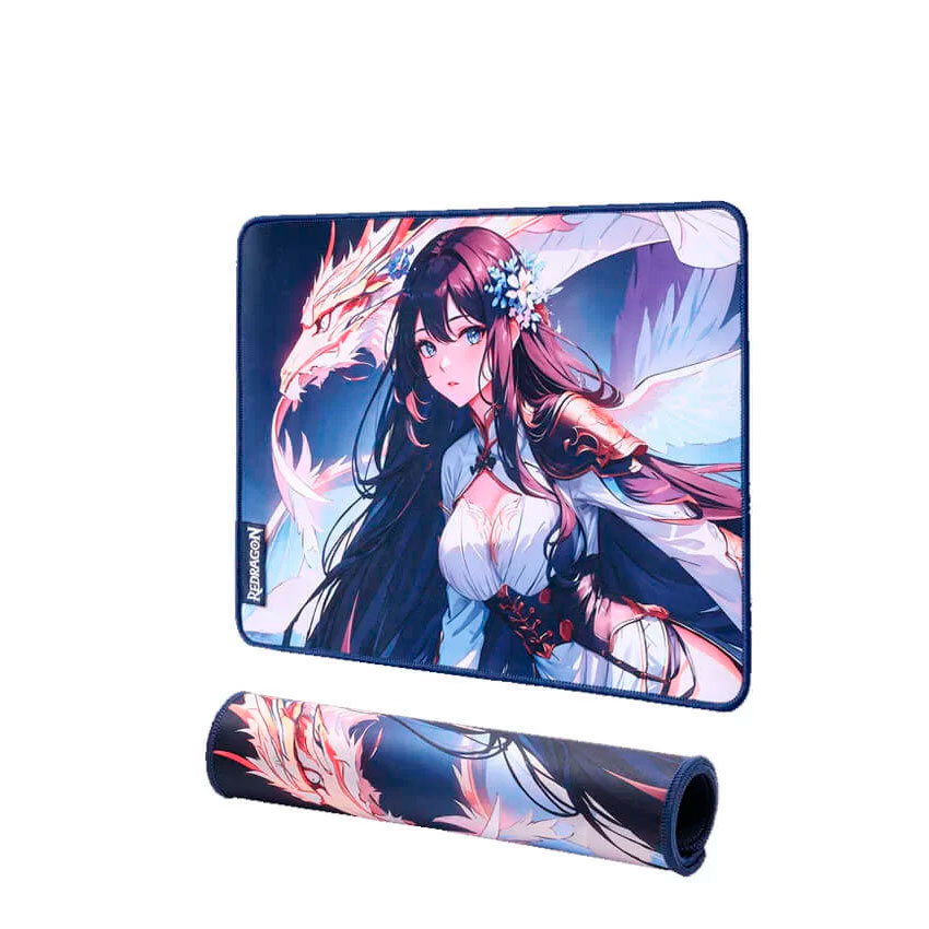 MOUSE PAD REDRAGON P046-S ANIME BLUE GAMING 360 X 260 MM - 2
