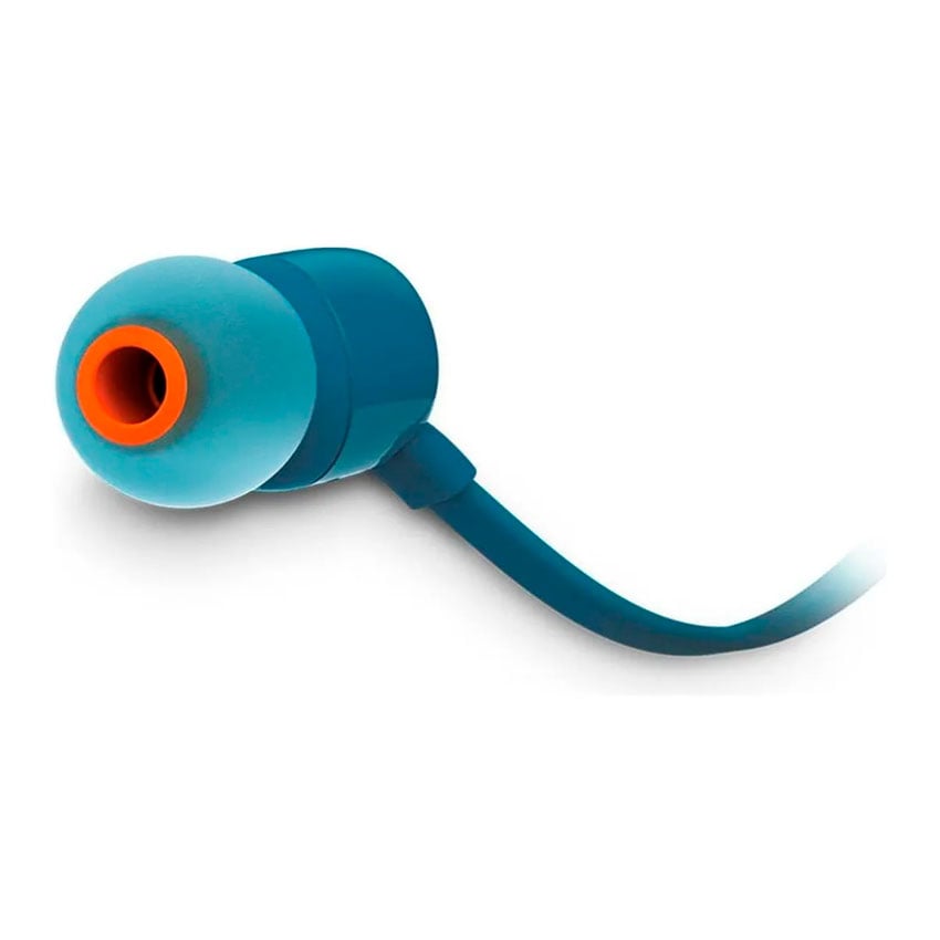 AUDÍFONOS IN-EAR JBL TUNE T110 CON MICRÓFONO 3.5 MM AZUL - 2