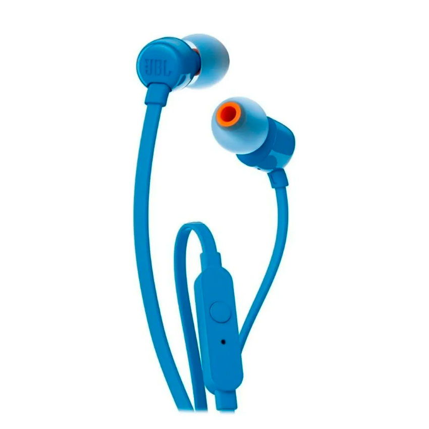 AUDÍFONOS IN-EAR JBL TUNE T110 CON MICRÓFONO 3.5 MM AZUL - 6