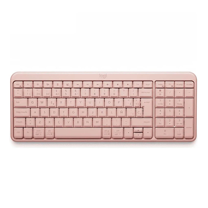 TECLADO LOGITECH K250 BLUETOOTH INALÁMBRICO ESPAÑOL ROSE - 2