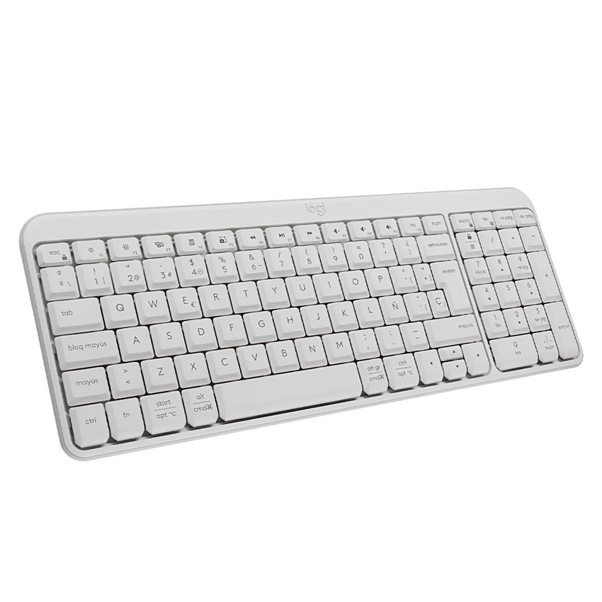 TECLADO LOGITECH K250 BLUETOOTH INALÁMBRICO ESPAÑOL WHITE - 3