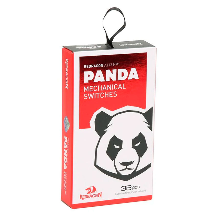 KIT SWITCHES REDRAGON PANDA TÁCTILES CON CLICK AUDIBLE 38 UNITS - 6