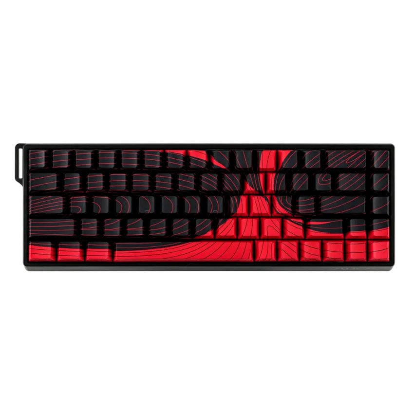 TECLADO AULA WIN68HE MAX CABLEADO BLACK /RED WING CHUN MAGNETIC SWITCH - 3